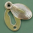 beehive escutcheon polished nickel