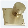 Plain Version Satin Brass