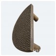 Med Antique Brass Ethiopian Shagreen