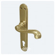 Satin Brass 92mm Euro