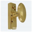 Polished Brass Laquered With K74 Knob 77mm Projection