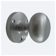 satin chrome door knobs