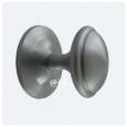 satin chrome centre door knobs