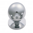 chrome cupboard knob