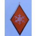 Orange Snowflake