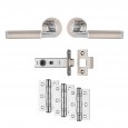 Dual Satin Nickel/Polished-Chrome