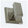 Polished Nickel Square on Square Pillow
