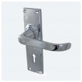 Polished Chrome Keyhole Lock