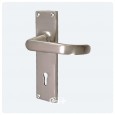 Satin Nickel Keyhole Lock