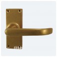 Aged Brass Short Latch