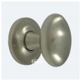 Satin Nickel Door Knobs On Rose A