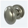 Pearl Nickel Door knobs On Rose B