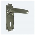 Polished Nickel with keyhole