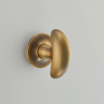 Light Antique Brass Plain Rose