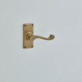 Aged Brass Short Latch