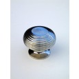 large beehive cupboard knob nickel