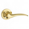 Polished Brass With Plain Rose
