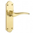 Polished Brass Plain Latch