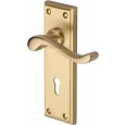 Keyhole lock