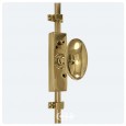 Polished Brass Unlacquered with K16 Knob 86mm Projection