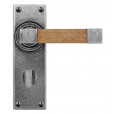 finesse eden with oak pewter lever handles