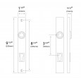 finesse multipoint backplate dimension diagram