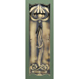 art nouveau finger plate