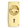 Polished Brass Keyhole