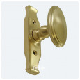 Satin Brass Outside Handle K74B Knob 77mm Projection