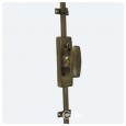 Antique Brass Unlaquered With K10 Knob Showing Locking Gearbox