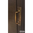 Polished Solid Bronze Antiqued Fitted