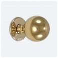 Polished Brass On 7845 Rounded Flat Rose Option