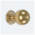 Polished Brass On 7845 Rounded Flat Rose Option