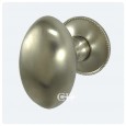 Satin Nickel Beaded Rose