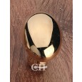 brass oval door knobs