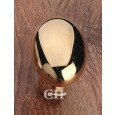 brass oval door knobs