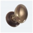 Antique brass unlaquered (with reeded rose option)