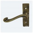 Antique Brass Unlaquered Outside L61 Handle Option