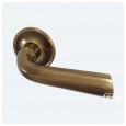 Antique Brass Unlaquered On 7822 Lipped Edge Rose