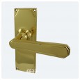 Polished Brass Plain Latch