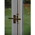 Polished Brass With L31 Art Deco Lever Handles 