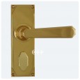 Polished Brass With Keyhole Cover