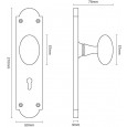 Keyhole Version Dimensions