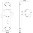 Keyhole Version Dimensions