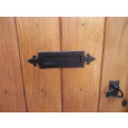 mounted with 1247 gate latch and 1065 escutcheon