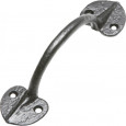 Black antique door pull handle