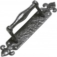 Black antique door pull handles