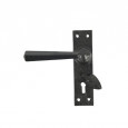 Black with Keyhole Covers