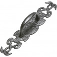 Black antique door pull handle