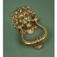 lions head knocker brass